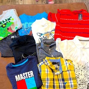 Bundle of 10 boy Shirts